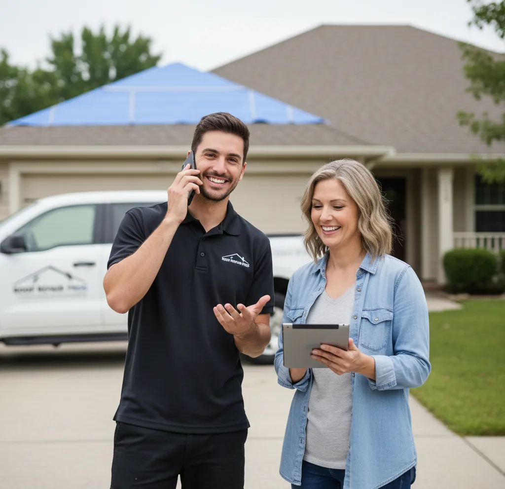 Roof Leak Repair in Yoder, IN